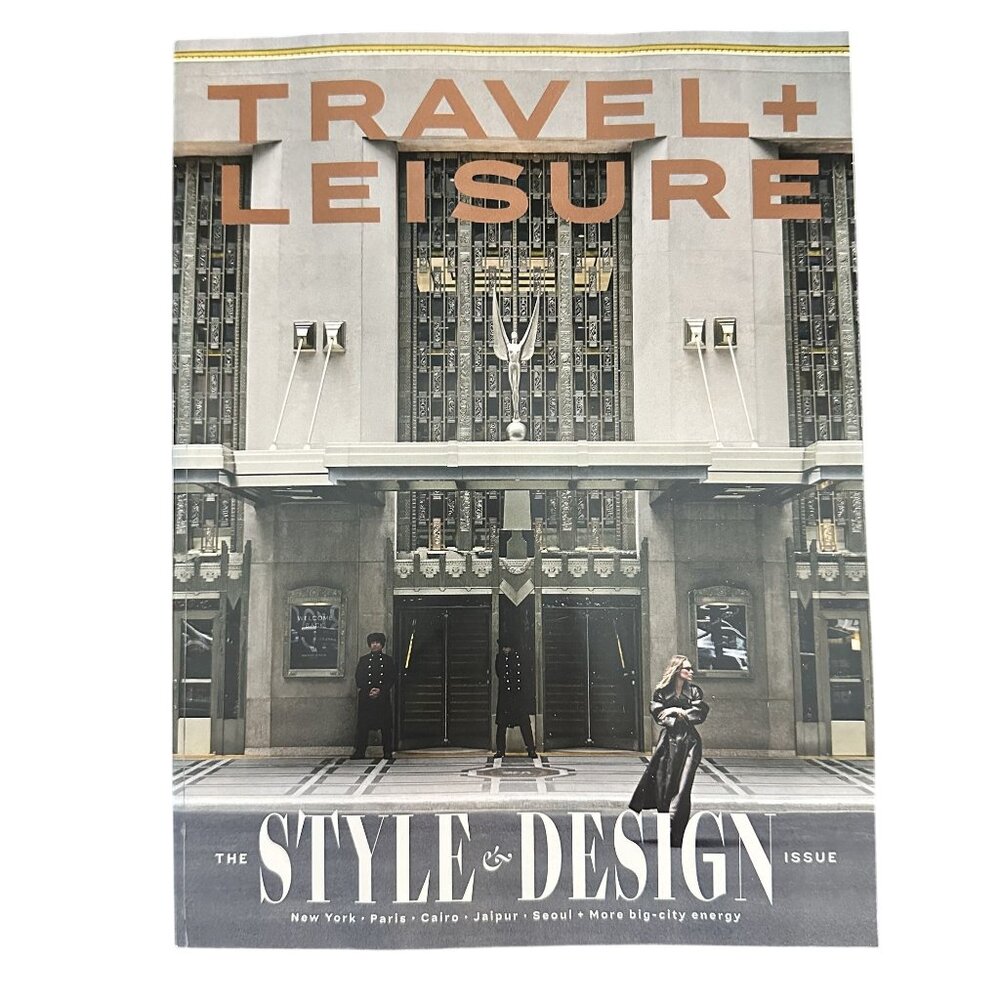 Travel and Leisure Magazine October 2025 Style and Design